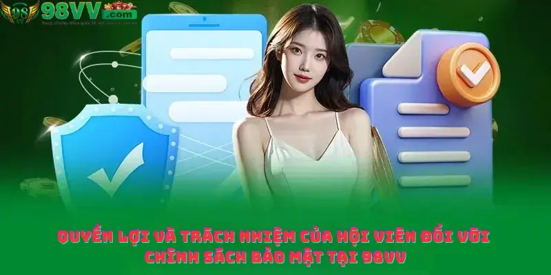 Quyền lợi và trách nhiệm của hội viên đối với chính sách bảo mật tại 98vv